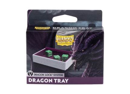 Gamers Guild AZ Dragon Shield Dragon Shield Dragon Lock System: Dragon Tray - Purple & Frost (Pre-Order) Southern Hobby