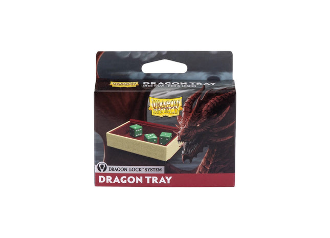 Gamers Guild AZ Dragon Shield Dragon Shield Dragon Lock System: Dragon Tray - Red & Lemon (Pre-Order) Southern Hobby