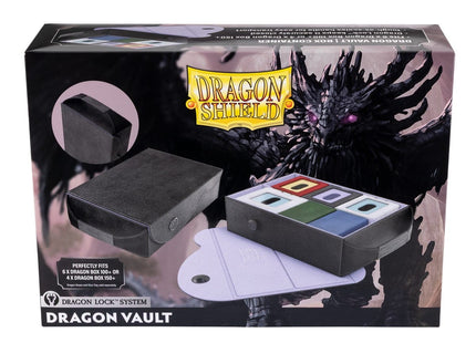 Gamers Guild AZ Dragon Shield Dragon Shield Dragon Lock System: Dragon Vault - Black & Lilac (Pre-Order) Southern Hobby