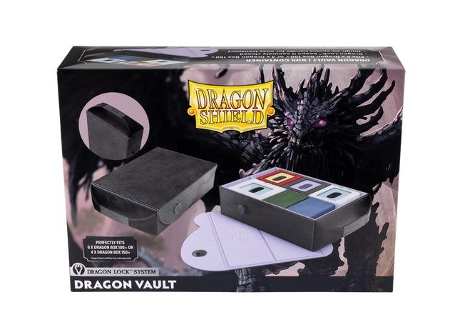 Gamers Guild AZ Dragon Shield Dragon Shield Dragon Lock System: Dragon Vault - Black & Lilac (Pre-Order) Southern Hobby