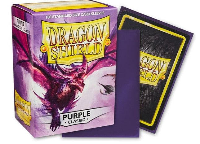 Gamers Guild AZ Dragon Shield Dragon Shield: Dragon Shield Sleeves: Standard Classic - Purple 100CT Southern Hobby