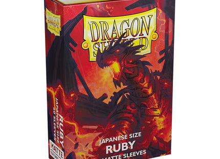 Gamers Guild AZ Dragon Shield Dragon Shield: Japanese Matte - Ruby (60) Southern Hobby