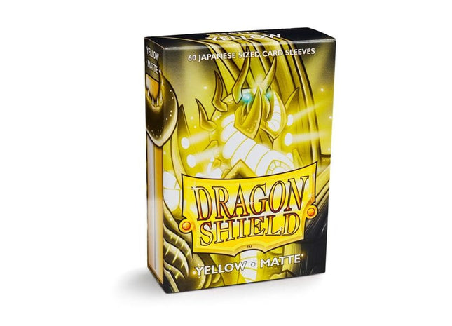 Gamers Guild AZ Dragon Shield Dragon Shield: Japanese Matte - Yellow (60) Southern Hobby