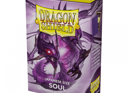 Gamers Guild AZ Dragon Shield Dragon Shield Japanese Sleeves - 60ct Pack Dual Art - Soul Purple (Pre-Order) Southern Hobby