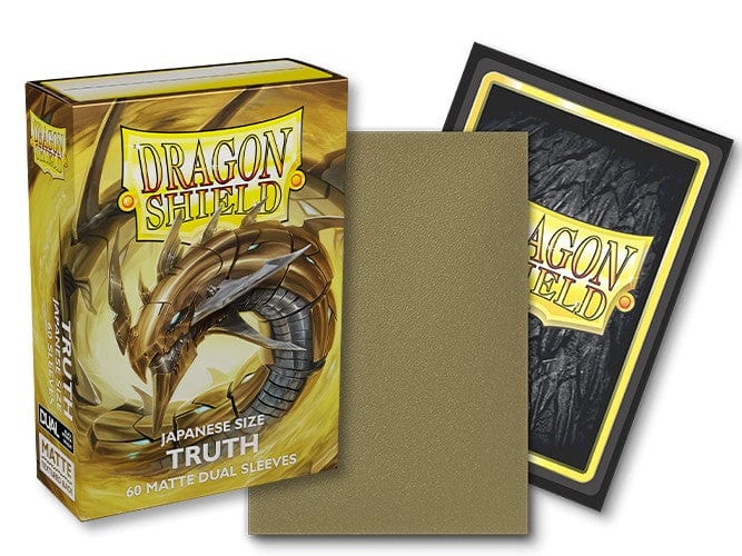 Dragon Shield Japanese Sleeves - 60ct Pack Dual Matte - Gold