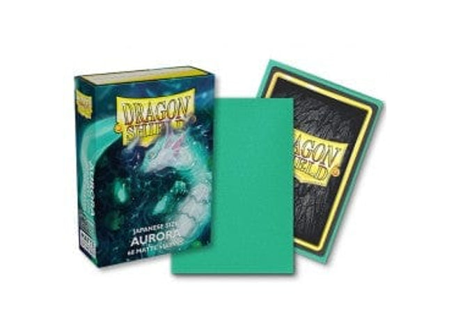 Gamers Guild AZ Dragon Shield Dragon Shield Japanese Sleeves: 60ct Pack Matte - Player's Choice Aurora Southern Hobby