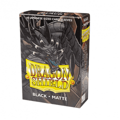 Gamers Guild AZ Dragon Shield Dragon Shield: Japanese Sleeves - Black Southern Hobby