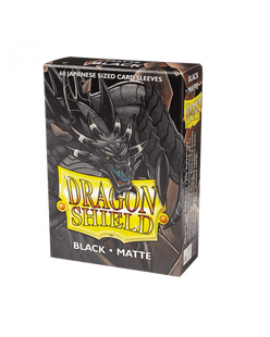 Gamers Guild AZ Dragon Shield Dragon Shield: Japanese Sleeves - Black Southern Hobby