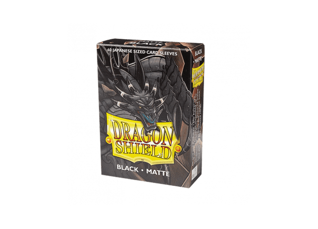Gamers Guild AZ Dragon Shield Dragon Shield: Japanese Sleeves - Black Southern Hobby