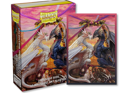 Gamers Guild AZ Dragon Shield Dragon Shield: Japanese Sleeves - Brushed Art Dragon 2023 Valentine Southern Hobby