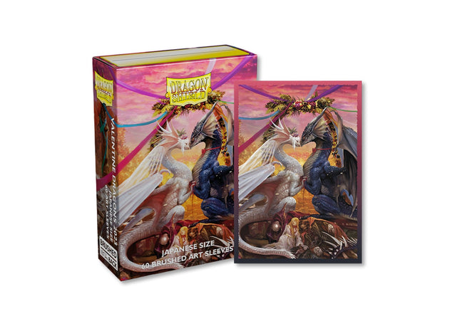 Gamers Guild AZ Dragon Shield Dragon Shield: Japanese Sleeves - Brushed Art Dragon 2023 Valentine Southern Hobby