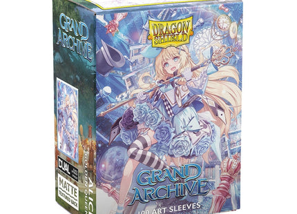 Gamers Guild AZ Dragon Shield Dragon Shield: Matte Dual Art Sleeves - Grand Archive "Alice, Golden Queen" 100ct (Pre-Order) Southern Hobby