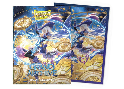 Gamers Guild AZ Dragon Shield Dragon Shield: Matte Dual Art Sleeves - Grand Archive "Chronowarp" 100ct (Pre-Order) Southern Hobby