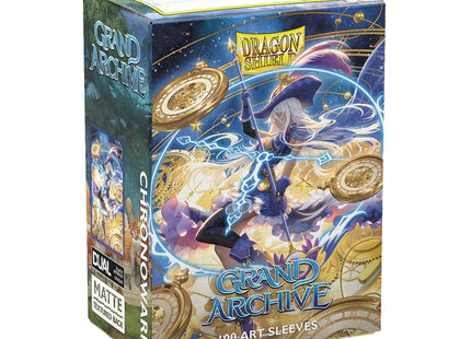 Gamers Guild AZ Dragon Shield Dragon Shield: Matte Dual Art Sleeves - Grand Archive "Chronowarp" 100ct (Pre-Order) Southern Hobby