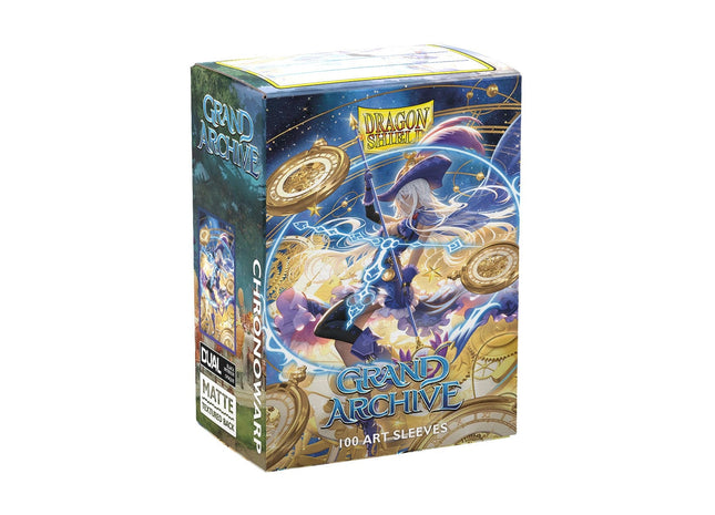 Gamers Guild AZ Dragon Shield Dragon Shield: Matte Dual Art Sleeves - Grand Archive "Chronowarp" 100ct (Pre-Order) Southern Hobby