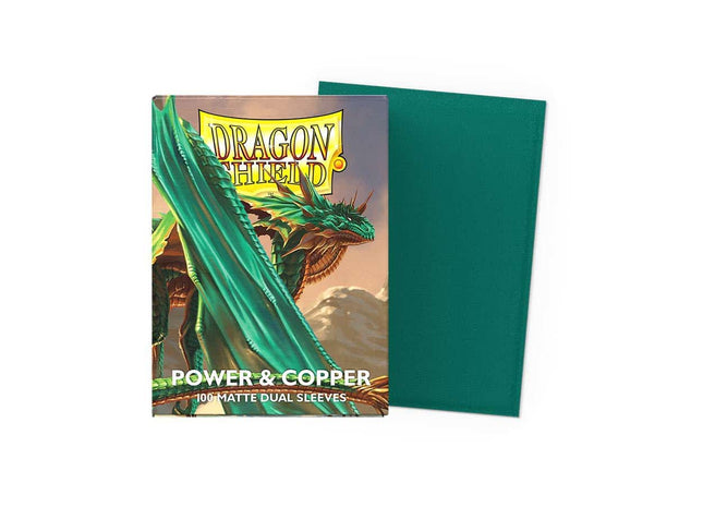 Gamers Guild AZ Dragon Shield Dragon Shield: Matte Dual - Power & Copper 100ct (Pre-Order) GTS