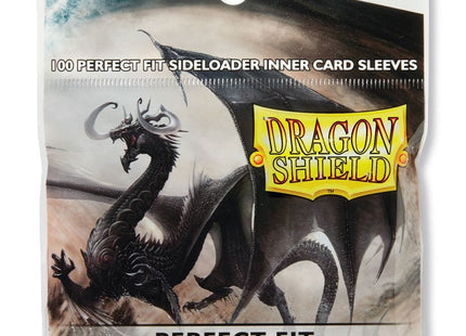 Gamers Guild AZ Dragon Shield Dragon Shield: Perfect Fit Sideloader Sleeves - Smoke 100ct AGD