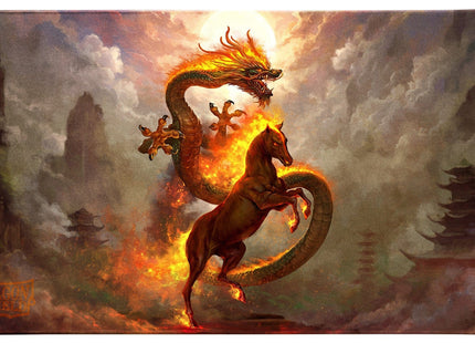 Gamers Guild AZ Dragon Shield Dragon Shield: Playmat - Lunar New Year 2026 "Fire Horse" (Pre-Order) Southern Hobby