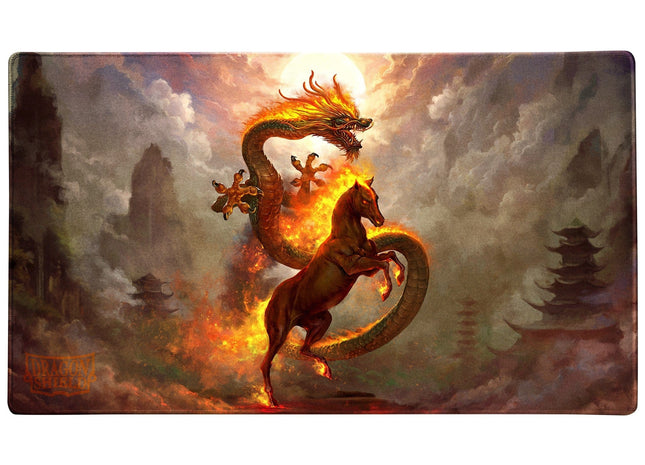 Gamers Guild AZ Dragon Shield Dragon Shield: Playmat - Lunar New Year 2026 "Fire Horse" (Pre-Order) Southern Hobby