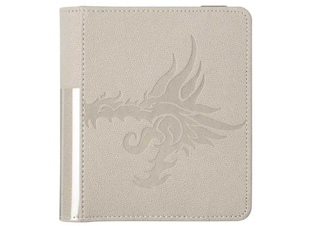 Gamers Guild AZ Dragon Shield Dragon Shield Portfolio - Card Codex 80 - Ashen White Discontinue