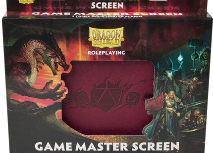 Gamers Guild AZ Dragon Shield Dragon Shield Roleplaying - Game Master Screen Blood Red Southern Hobby
