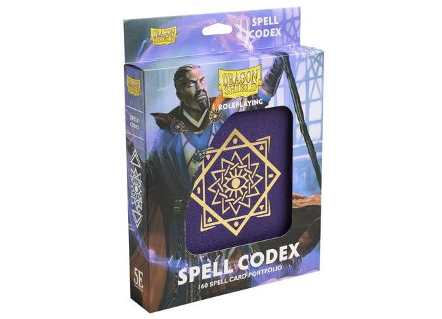 Gamers Guild AZ Dragon Shield Dragon Shield: Roleplaying - Spell Codex Arcane Purple Southern Hobby