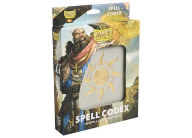 Gamers Guild AZ Dragon Shield Dragon Shield: Roleplaying - Spell Codex Ashen White Southern Hobby