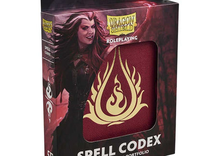 Gamers Guild AZ Dragon Shield Dragon Shield: Roleplaying - Spell Codex Blood Red Southern Hobby