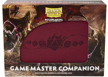 Gamers Guild AZ Dragon Shield Dragon Shield RPG: Game Master Companion - Blood Red Southern Hobby