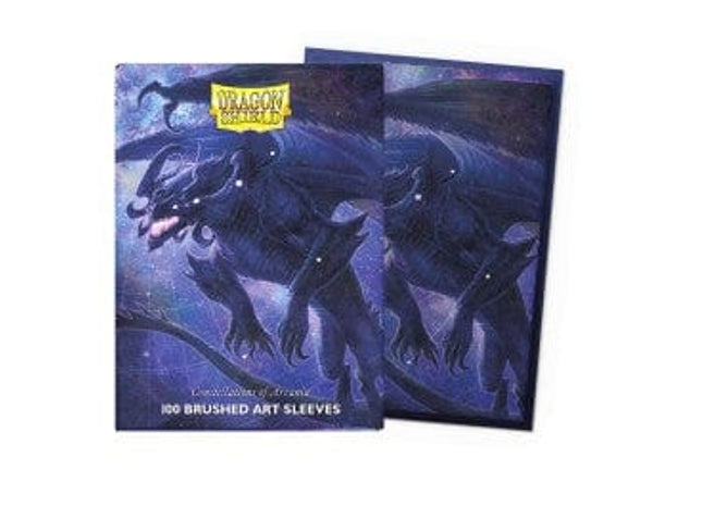 Gamers Guild AZ Dragon Shield Dragon Shield Sleeves: 100ct Box Brushed Art - Signoir Constellation Sleeves Southern Hobby