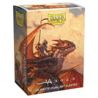 Gamers Guild AZ Dragon Shield Dragon Shield Sleeves - 100ct Box Brushed Art - The Adameer Discontinue