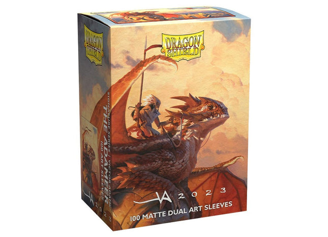 Gamers Guild AZ Dragon Shield Dragon Shield Sleeves - 100ct Box Brushed Art - The Adameer Southern Hobby
