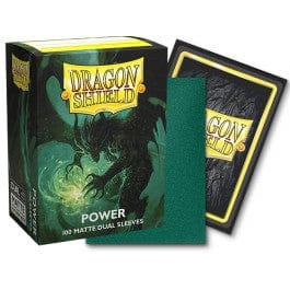 Gamers Guild AZ Dragon Shield Dragon Shield Sleeves - 100ct Box Dual Matte - Power Green (Pre-Order) Southern Hobby