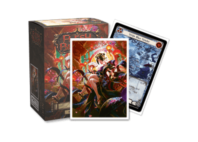 Gamers Guild AZ Dragon Shield Dragon Shield Sleeves - 100ct Box Matte Art - Flesh and Blood - Nuu with Promo Southern Hobby