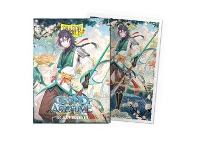 Gamers Guild AZ Dragon Shield Dragon Shield Sleeves - 100ct Box Matte Art - Grand Archive - Jin, Fate Defiant Southern Hobby
