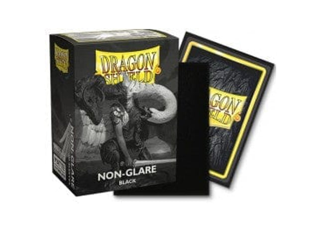 Gamers Guild AZ Dragon Shield Dragon Shield Sleeves: 100ct Box Matte NonGlare - Black Southern Hobby