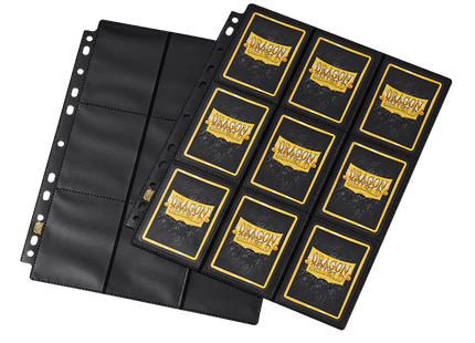 Gamers Guild AZ Dragon Shield Dragon Shield Sleeves: 18-Pocket Pages Non-Glare (50) Southern Hobby