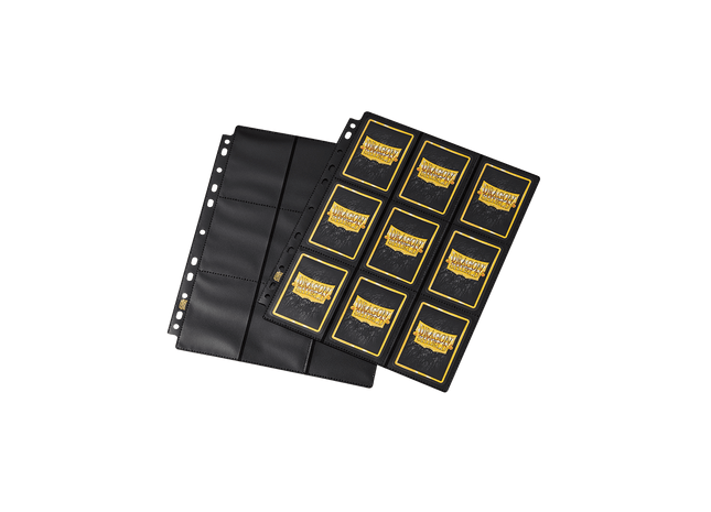 Gamers Guild AZ Dragon Shield Dragon Shield Sleeves: 18-Pocket Pages Non-Glare (50) Southern Hobby