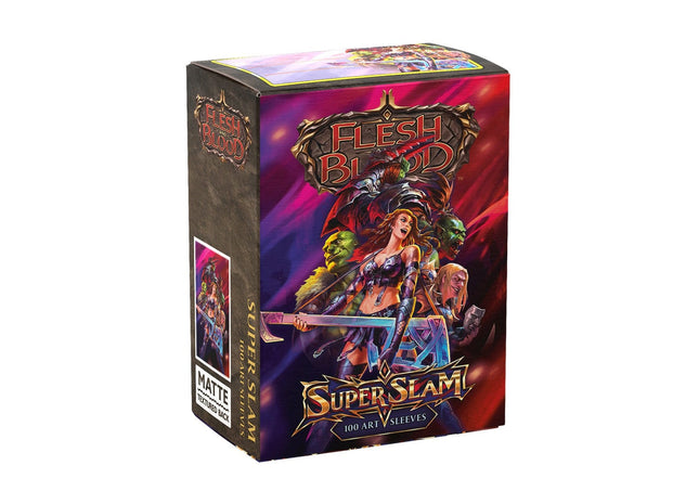 Gamers Guild AZ Dragon Shield Dragon Shield Sleeves: Flesh and Blood Art Super Slam 100ct (Pre-Order) Southern Hobby