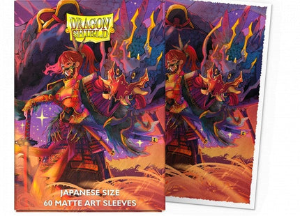 Gamers Guild AZ Dragon Shield Dragon Shield Sleeves: Japanese Matte Art - The Fallen 60ct Southern Hobby