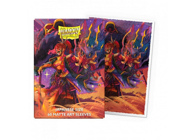 Gamers Guild AZ Dragon Shield Dragon Shield Sleeves: Japanese Matte Art - The Fallen 60ct Southern Hobby