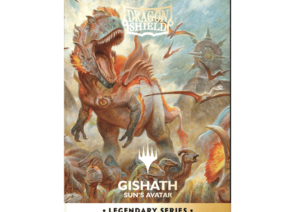 Gamers Guild AZ Dragon Shield Dragon Shield Sleeves: Magic the Gathering | Legendary Matte Dual Art - Gishath Sun’s Avatar 50ct (Pre-Order) AGD