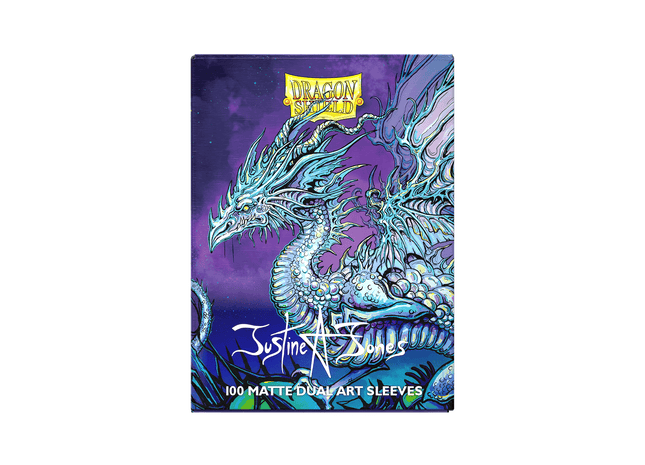 Gamers Guild AZ Dragon Shield Dragon Shield Sleeves: Matte Dual Art - The Justhera 50ct (Pre-Order) AGD