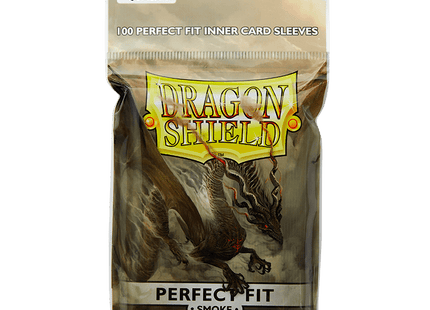 Gamers Guild AZ Dragon Shield Dragon Shield: Sleeves - Perfect Fit Smoke Toploaders Southern Hobby
