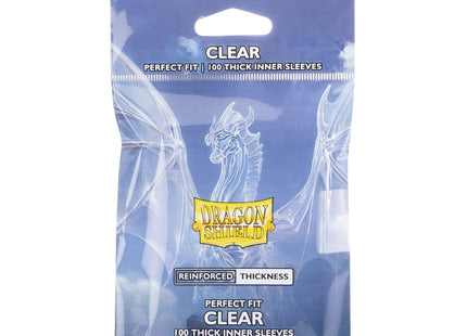 Gamers Guild AZ Dragon Shield Dragon Shield Sleeves: Perfect Fit Standard Thick Inner - Clear 100CT (Pre-Order) Southern Hobby