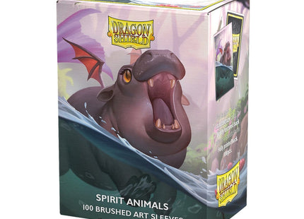 Gamers Guild AZ Dragon Shield Dragon Shield Sleeves: Standard Brushed Art Spirit Animals - The Snortle 100ct (Pre-Order) Southern Hobby