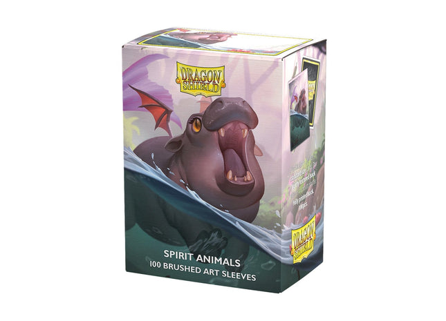 Gamers Guild AZ Dragon Shield Dragon Shield Sleeves: Standard Brushed Art Spirit Animals - The Snortle 100ct (Pre-Order) Southern Hobby