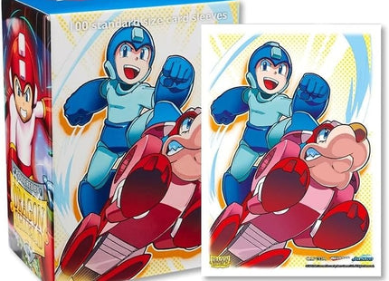 Gamers Guild AZ Dragon Shield Dragon Shield Sleeves: Standard Classic Art Mega Man and Rush 100CT Southern Hobby