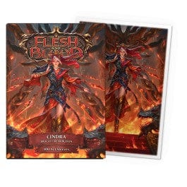 Dragon Shield: Matte Art Sleeves - Flesh and Blood "Cindra, Dracai of Gamers Guild AZ Dragon Shield: Matte Art Sleeves - Flesh and Blood "Cindra, Dracai of Gamers Guild AZ