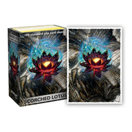 Dragon Shield: Matte Art Sleeves - Scorched Lotus 100ct